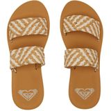 Roxy - Porto - Instappers - Zwart - Synthetisch Leer - EVA-voetbed