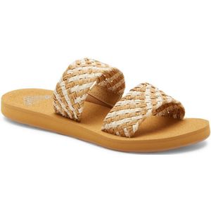 Roxy - Porto - Instappers - Zwart - Synthetisch Leer - EVA-voetbed