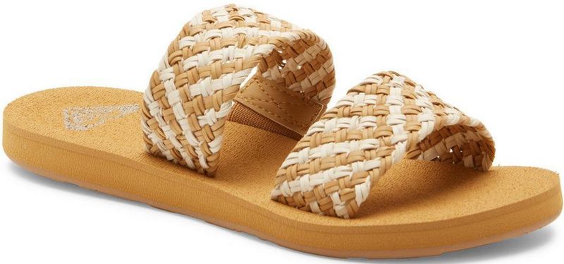 Roxy - Porto - Instappers - Zwart - Synthetisch Leer - EVA-voetbed