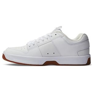 DC Shoes Lynx Zero Sneakers voor heren, wit/wit/gum, 48,5 EU, wit gum, 48.5 EU