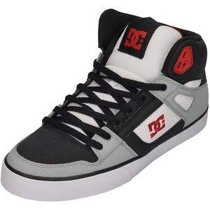 DC Shoes Pure SE sneakers voor heren, zwart/grijs/rood, 42 EU, Black Grey Red, 42 EU
