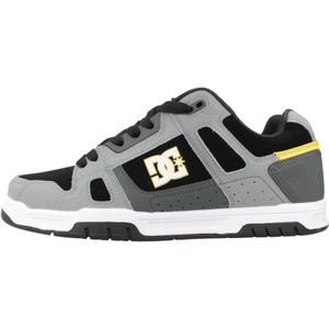 DC Shoes Stag sneakers voor heren, grijs/geel, 46 EU, Grijs geel, 46 EU