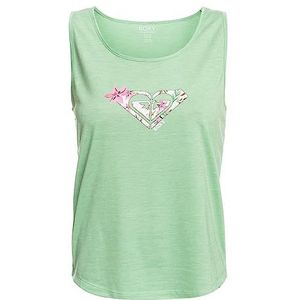 Roxy Losing My Mind Mouwloos T-shirt Groen S Vrouw