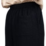 Roxy - LEKEITIO BREAK MID PANT - Strandbroek - Antraciet - 55% Linnen, 45% Viscose