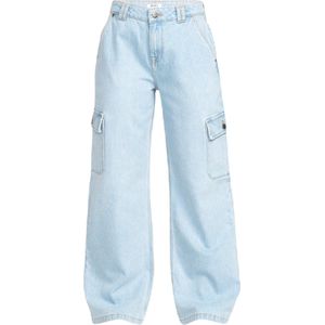 Roxy - Modern Vibe Mid - Spijkerbroek - Denim - Losse Fit - Vaste Taille