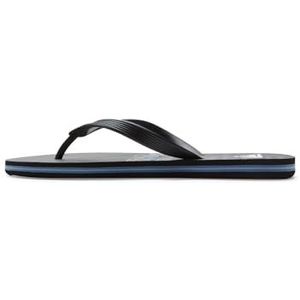 Quiksilver Heren Molokai Stripe Sandalen, zwart/blauw, 39 EU, Black Black Blue, 39 EU