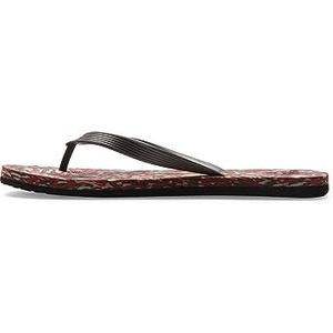 Quiksilver Molokai Recycled herensandalen, zwart/bruin/zwart, 40 EU, Zwart Bruin Zwart, 40 EU