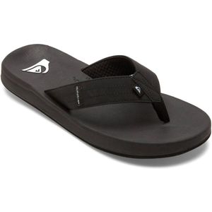 Quiksilver - Rivi - Teenslippers - Zwart - Synthetisch Materiaal - Rubber