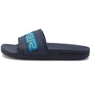Quiksilver Rivi Wordmark Slide II Youth Sandalen voor heren, blauw 1, 37 EU