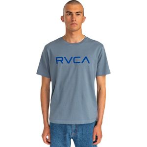 Rvca Big T-shirt Met Korte Mouwen Grijs M Man