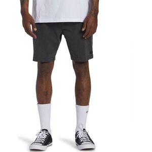 Bermuda - Washed Black - Katoen/Polyester/Elastaan