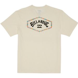 Billabong - Exit Arch - T-shirt - Beige - Katoenen Stof - Korte Mouwen