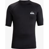 Quiksilver UV surf T shirt voor heren Everyday Korte mouw UPF50+ Zwart