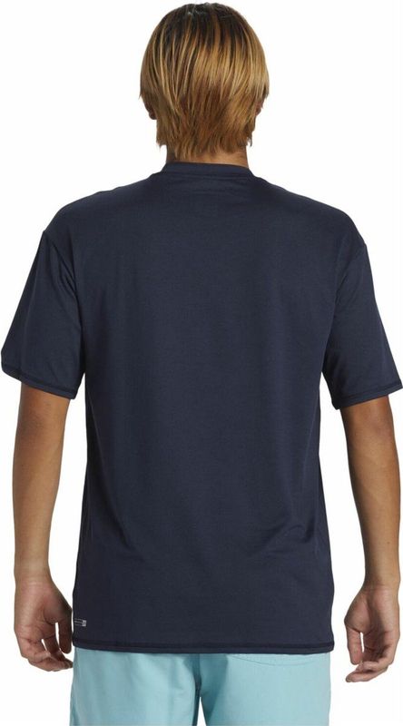 Quiksilver - Alledaagse Surf - Korte Mouw Rash Guard - Zwart - UPF 50