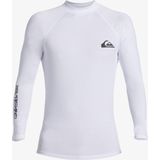 Quiksilver - Everyday - UV-Surf T-shirt - Lange Mouw - Wit - Gerecycled Polyester-Elastaanmengsel