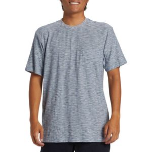 Quiksilver Kentin Ss Pocket Heren T-shirt Aqykt03114-bqy3 - Kleur Blauw