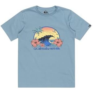 Quiksilver T-Shirt Jeugd Blauw 8