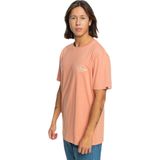 Quiksilver - Tradesmith - T-shirt - Oranje - Regular Fit