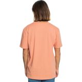 Quiksilver - Tradesmith - T-shirt - Oranje - Regular Fit
