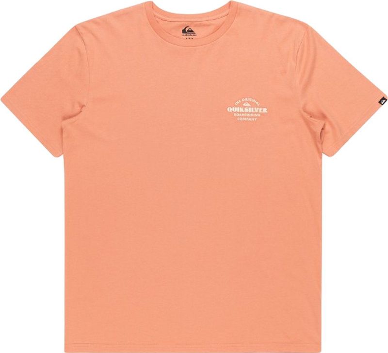 Quiksilver - Tradesmith - T-shirt - Oranje - Regular Fit