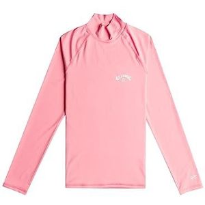 Billabong - UV-Rashguard voor vrouwen - Tropic Surf - Lange mouw - UPF50+ - Flame Roze - maat M