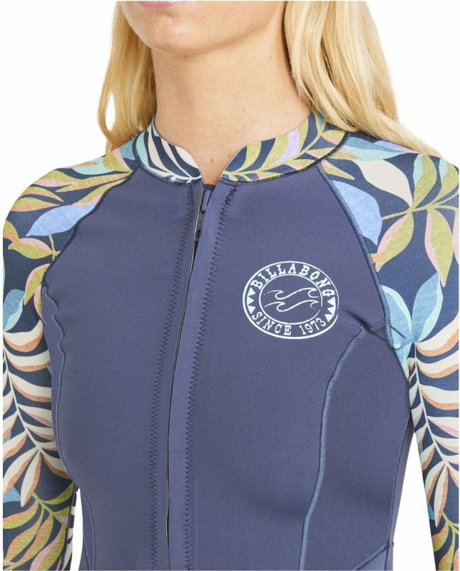 Billabong - Salty Dayz Light - Dames Wetsuit - Zwart - 1mm Dikte, Gerecycled Neopreen