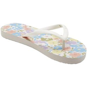 BILLABONG DAMA Flip Flop, teenslippers voor dames, Bloemen