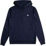 QUIKSILVER - Hoodie - Marineblauw - Molton - Met Kap