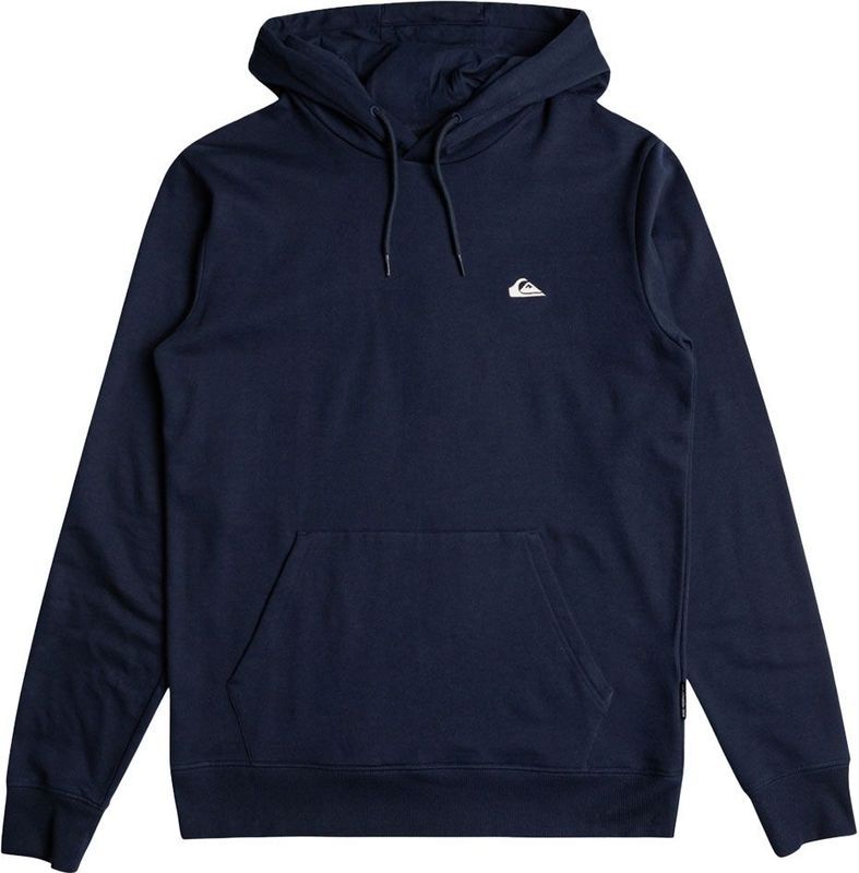 QUIKSILVER - Hoodie - Marineblauw - Molton - Met Kap
