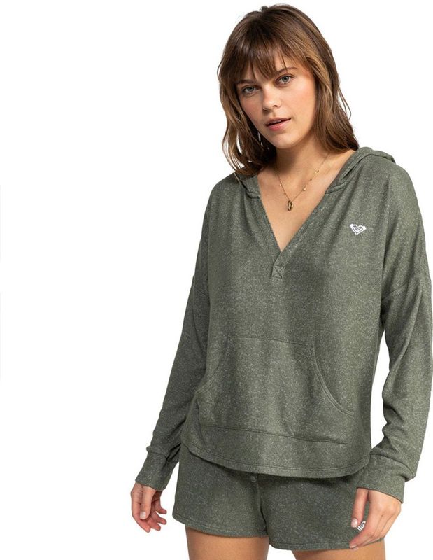 Roxy - Saturdaze Cosy - Hoodie - Groen - Dames