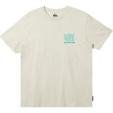 Quiksilver - T-shirt - Stof Geverfd - 100% Biologisch Katoen