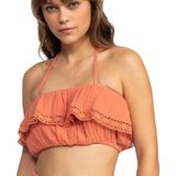 Roxy - Golden Tropic Top - Oranje - Strapless Top