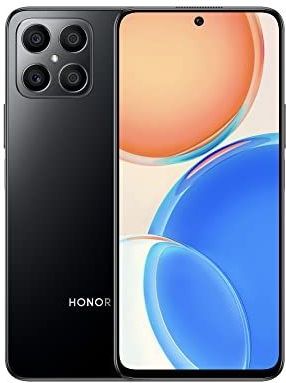HONOR X8 - Mobiele Telefoon - Zwart - 6,7 inch FullView Display - 128 GB - 64 MP Quad Camera - Dual Sim - Android 11
