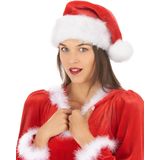 Rode kerstmuts voor volwassenen