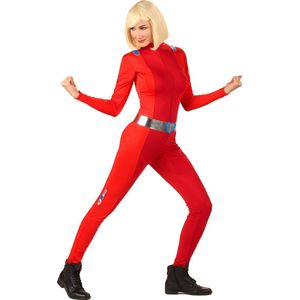 Rood Spion Kostuum Voor Dames