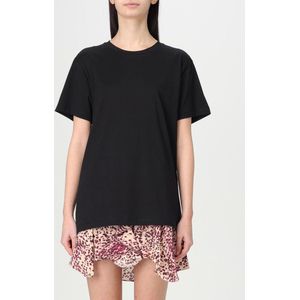 Isabel Marant - Vidal Logo Print - T-shirt - Zwart - Katoen