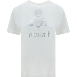 Isabel Marant Étoile - Zewel - T-shirt - Wit - Linnen