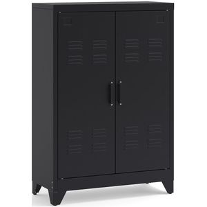 Hiba - Lage Kast - Metaal - Zwart