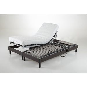 LA REDOUTE INTERIEURS - Elektrisch Bed - Kastanje Kleur - Multiplex Materiaal