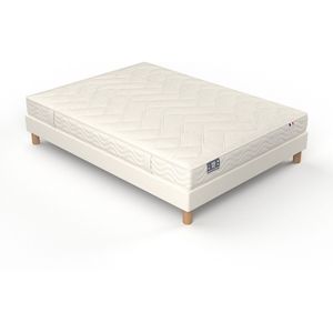 Matras Origine Coco-Latex plantaardig, heel stevig LA REDOUTE INTERIEURS - BEST.  materiaal. Maten 90 x 190 cm. Beige kleur