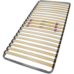 Lattenbodem 20 latten met verstelbare hardheid LA REDOUTE INTERIEURS. Multiplex materiaal. Maten 80 x 190 cm. Grijs kleur