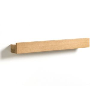 Wandplank in eik, B55 cm, Dagane AM.PM. Hout materiaal. Maten één maat. Kastanje kleur