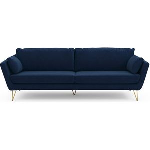 Topim - Fauteuil - Nachtblauw - Fluweel