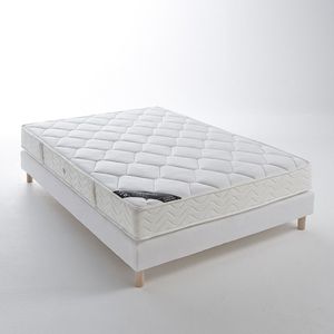 Matras met pocketveren en 5 zones, H21 cm LA REDOUTE INTERIEURS.  materiaal. Maten 140 x 190 cm. Wit kleur