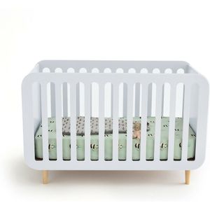 Babybed met verstelbare bedbodem, Jimi LA REDOUTE INTERIEURS. Medium (mdf) materiaal. Maten 60 x 120 cm. Wit kleur