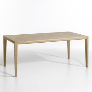Rechthoekige tafel, Nizou, design E. Gallina AM.PM. Hout materiaal. Maten 8 personen. Kastanje kleur