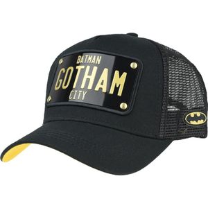 DC Comics Batman Gotham Cap zwart, zwart.