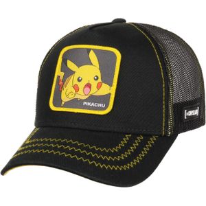 Capslab Pikachu Trucker Cap Pokemon Black - One-Size