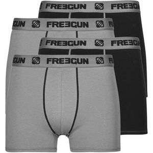 FREEGUN Calecon Boxershort voor heren, katoen, effen, 4 stuks, P2