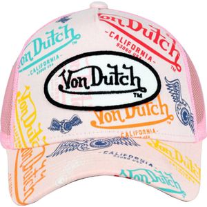 Von Dutch Cap pink One Size - Baseball Cap Men - Trucker Cap - Cap Men Adults - Cap Women - Caps
